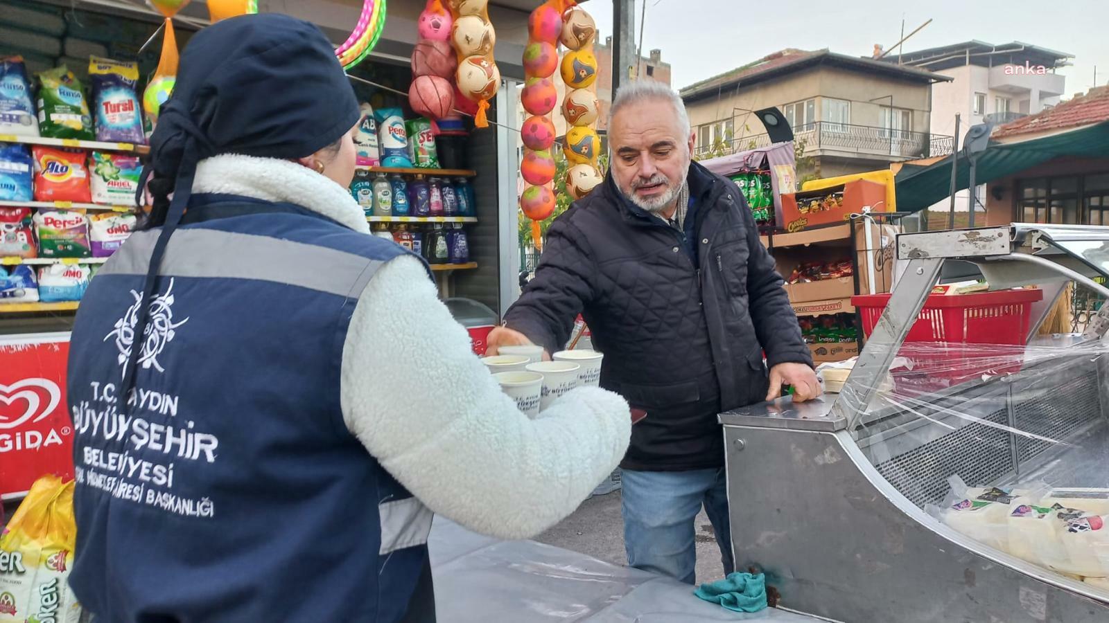 Aydın Büyükşehir Belediyesi, çorba ikramını sürdürüyor