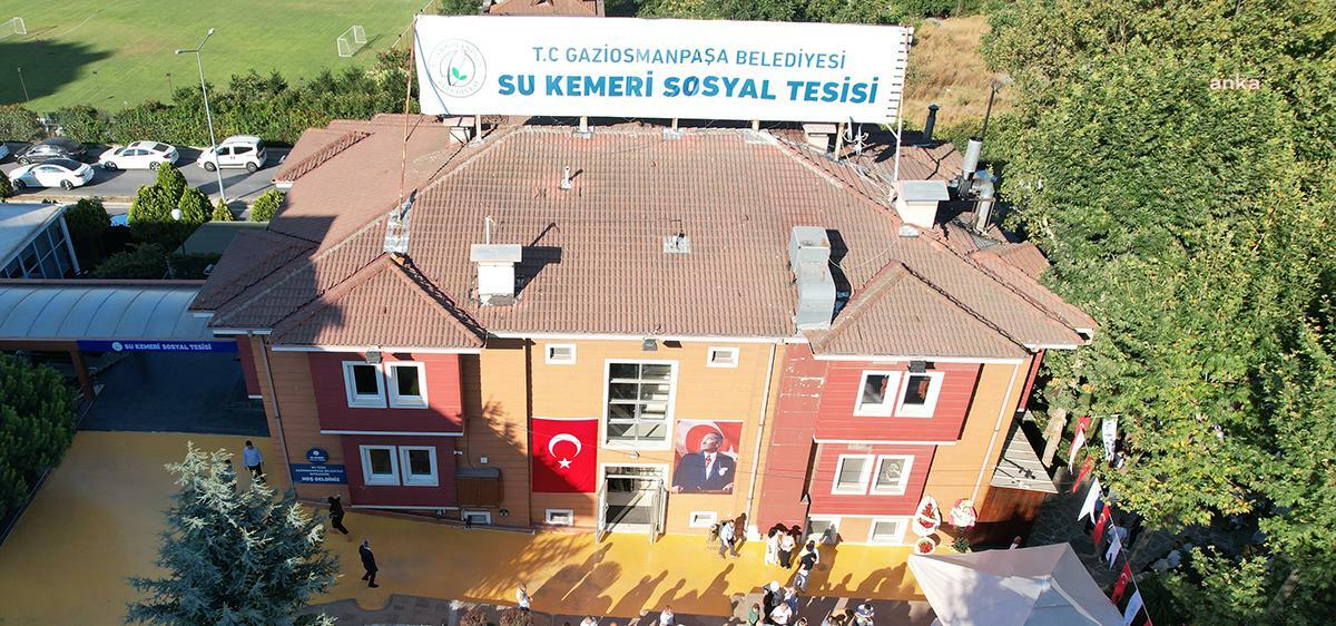 Gaziosmanpaşa Belediyesi Su Kemeri Sosyal Tesisi'ne yoğun ilgi 