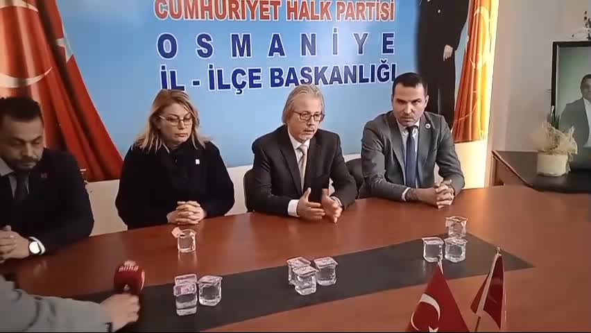 6 Şubat depremlerinin ikinci yılında CHP heyeti  Osmaniye'de