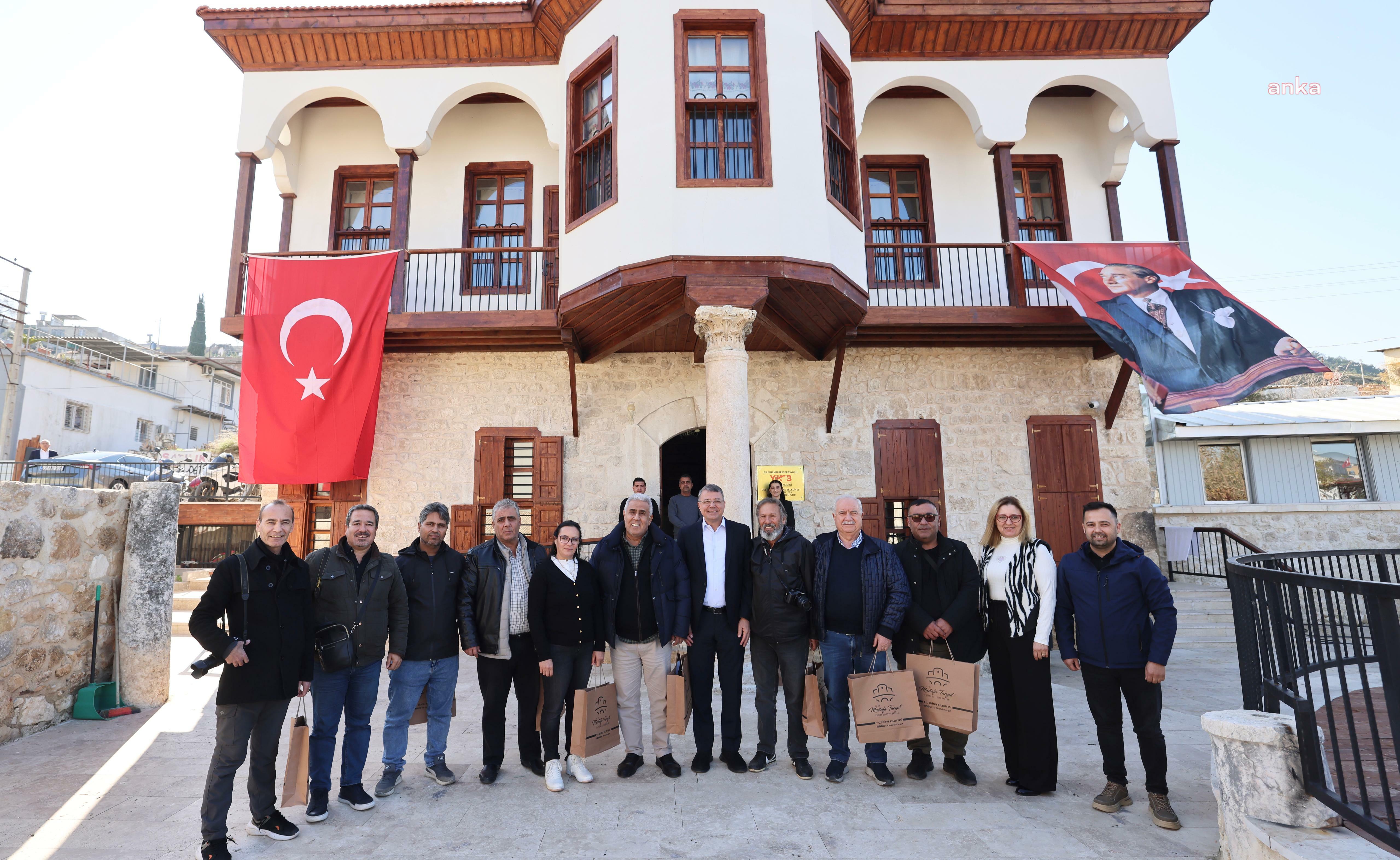 Silifke Belediye Başkanı Turgut, ilçede görev yapan basın mensuplarıyla bir araya geldi 