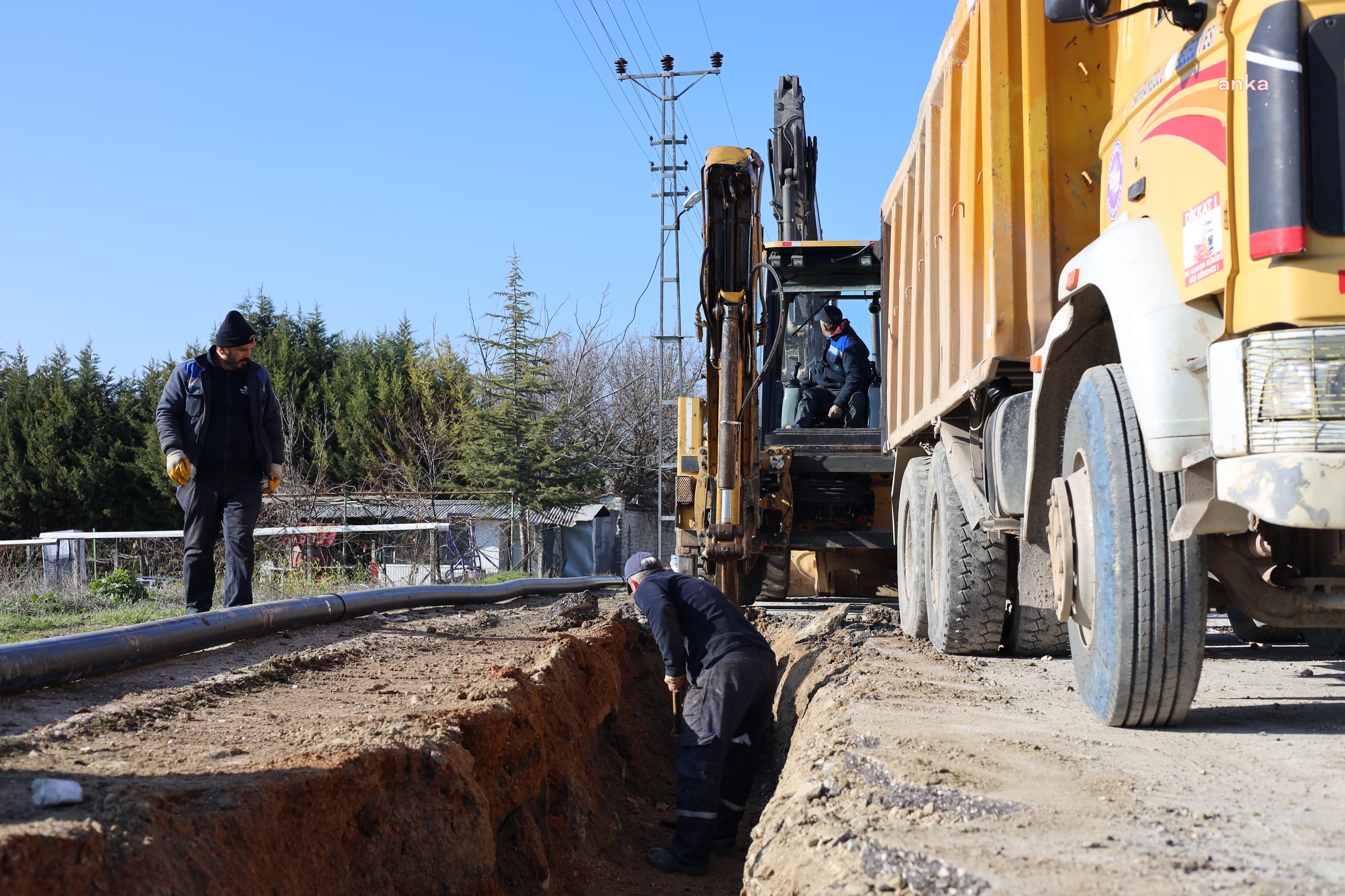 Safranbolu Belediyesi, içme suyu hattı çalışmalarını sürdürüyor