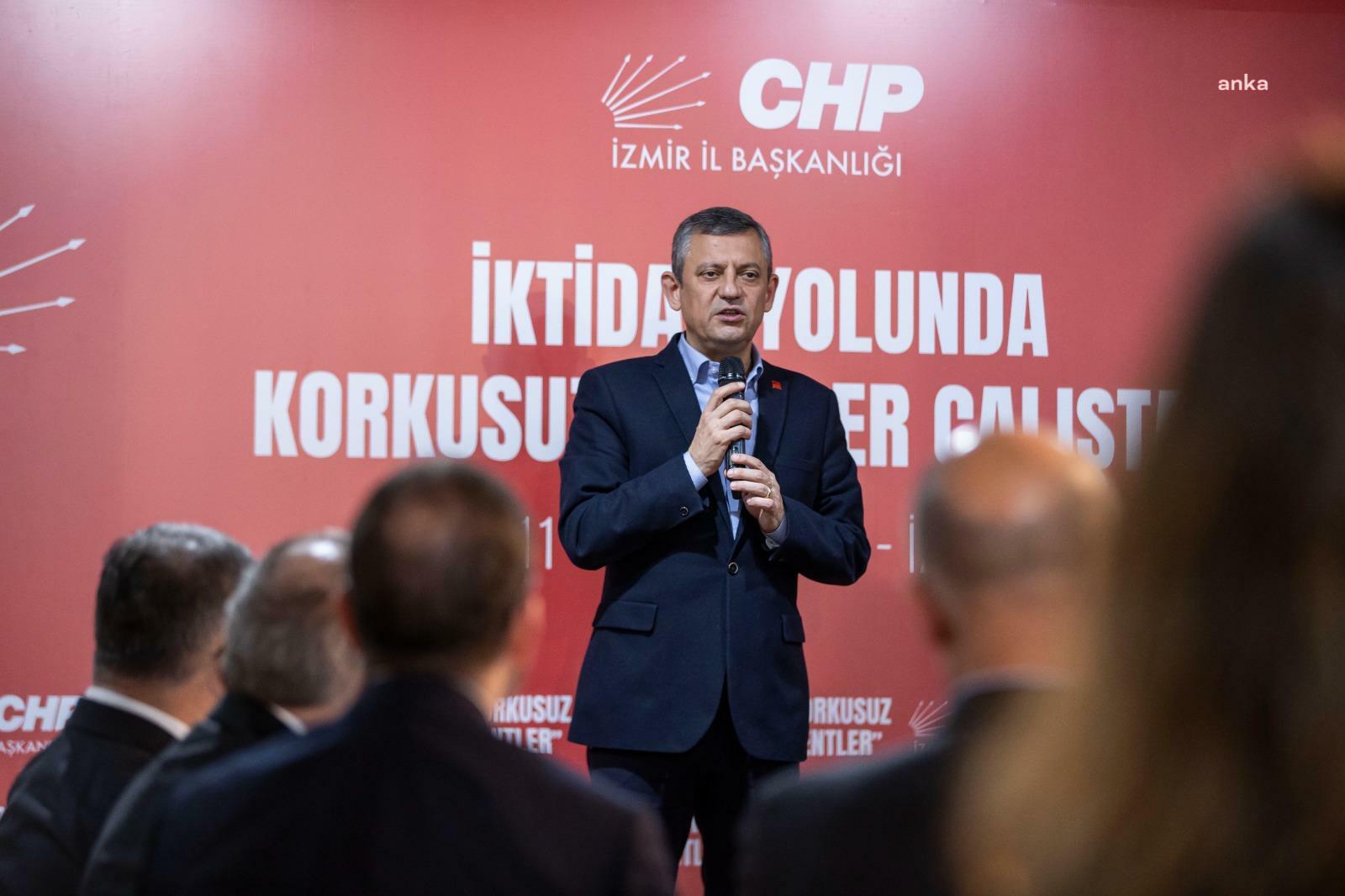 CHP Genel Başkanı Özel: “İzmir’de yükselen bir kenetlenme ivmesi var”