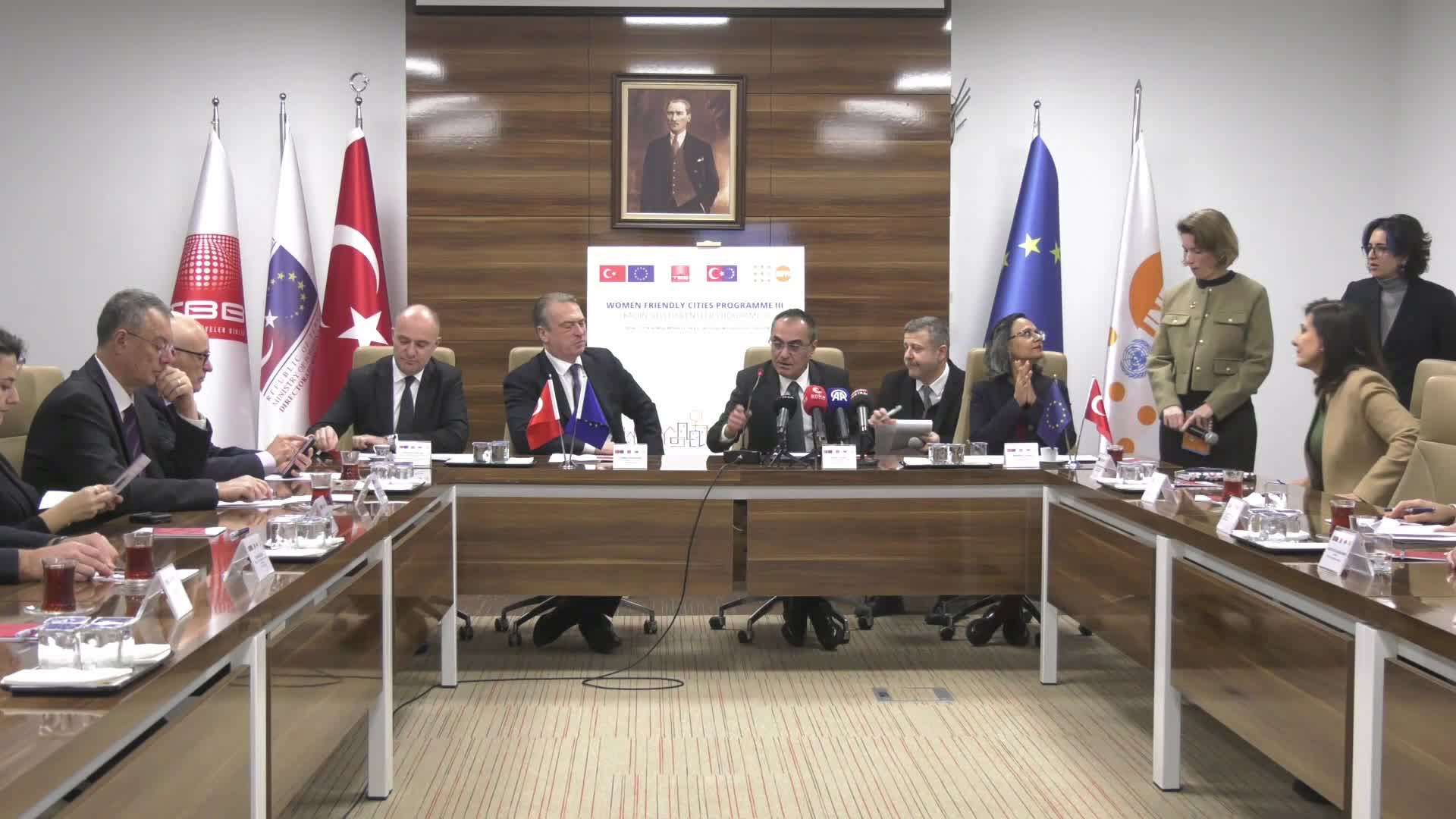 “Kadın Dostu Kentler-3” programı, Ankara’da törenle imzalandı