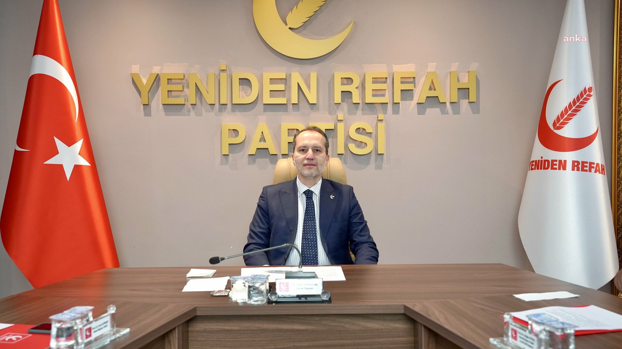 Yeniden Refah Partisi Genel Başkanı Erbakan: Partimize son bir yılda 257 bin yeni üye katıldı