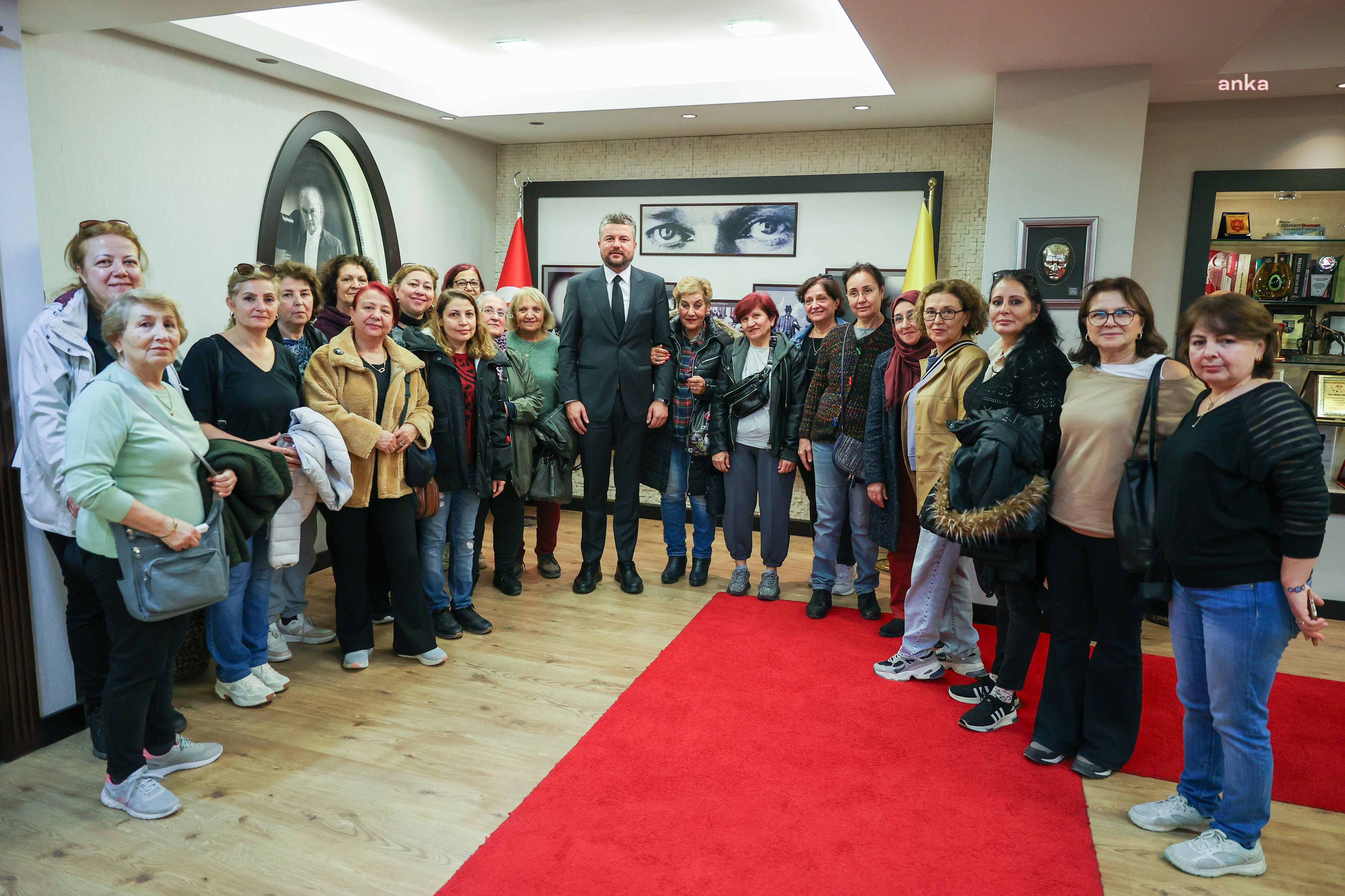 Belediye Başkan Görkem Duman, makamının kapısını Bucalı kadınlara açtı