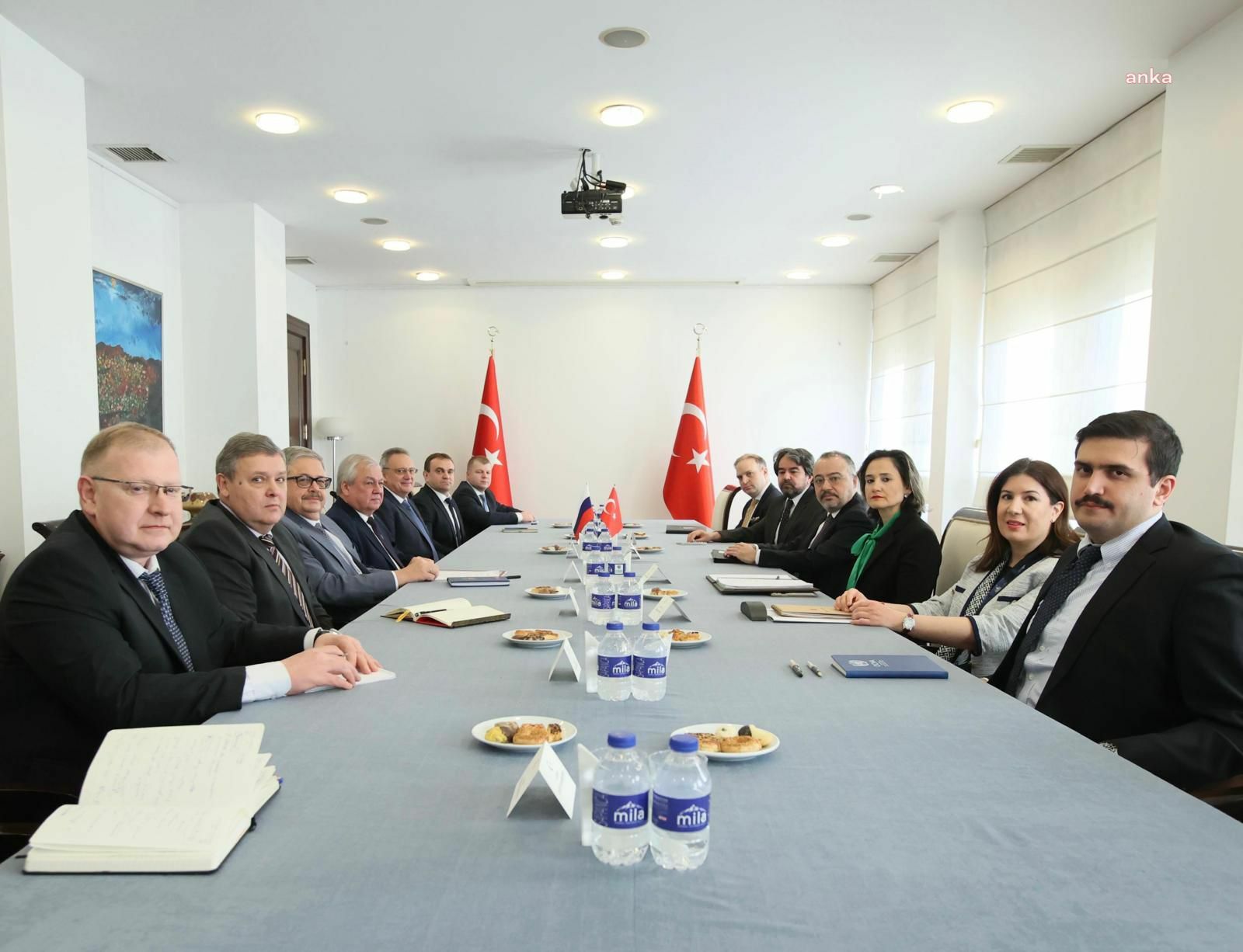 Dışişleri Bakan Yardımcısı Yılmaz, Rusya Devlet Başkanı Putin'in Suriye Özel Temsilcisi Lavrentiev ile görüştü  