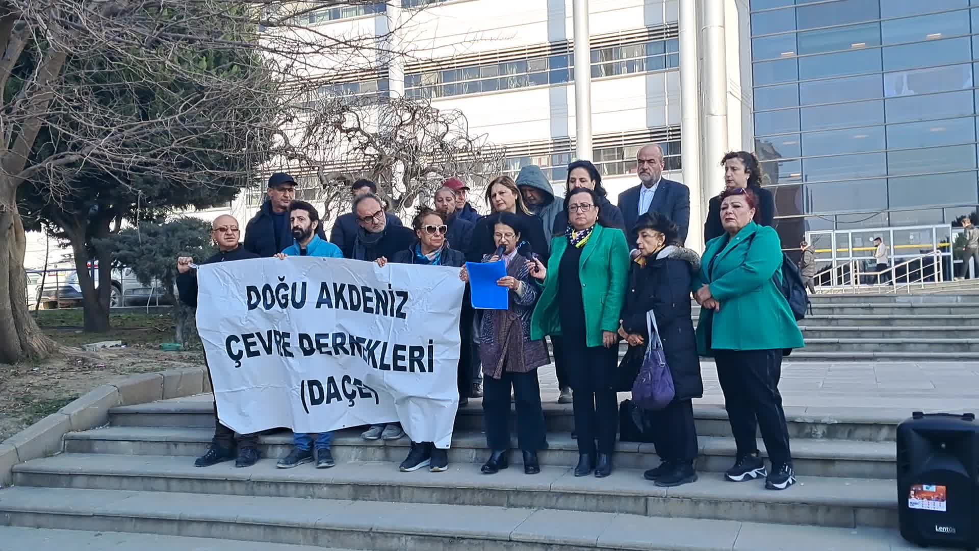 Doğu Akdeniz Çevre Dernekleri Platformu: "Mahkemeden 'insan ve çevre sağlığı' lehine karar vermesini istiyoruz"