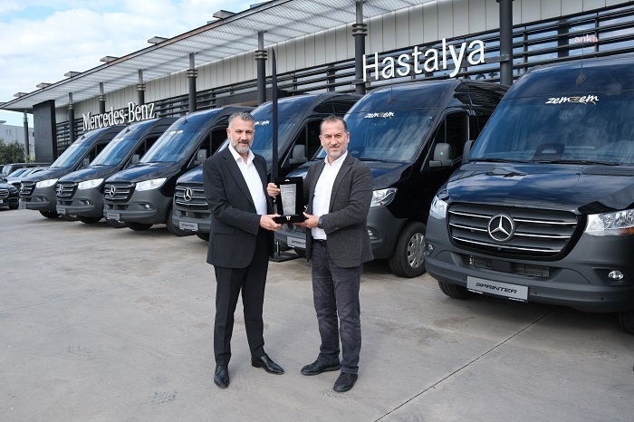 150 adet Mercedes-Benz Sprinter minibüs teslimatı