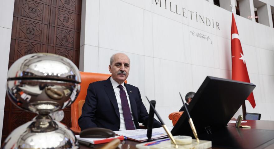 TBMM Başkanı Kurtulmuş: "2025'in milletimiz ve tüm insanlık için barış, huzur ve bereket dolu bir yıl olmasını diliyorum"