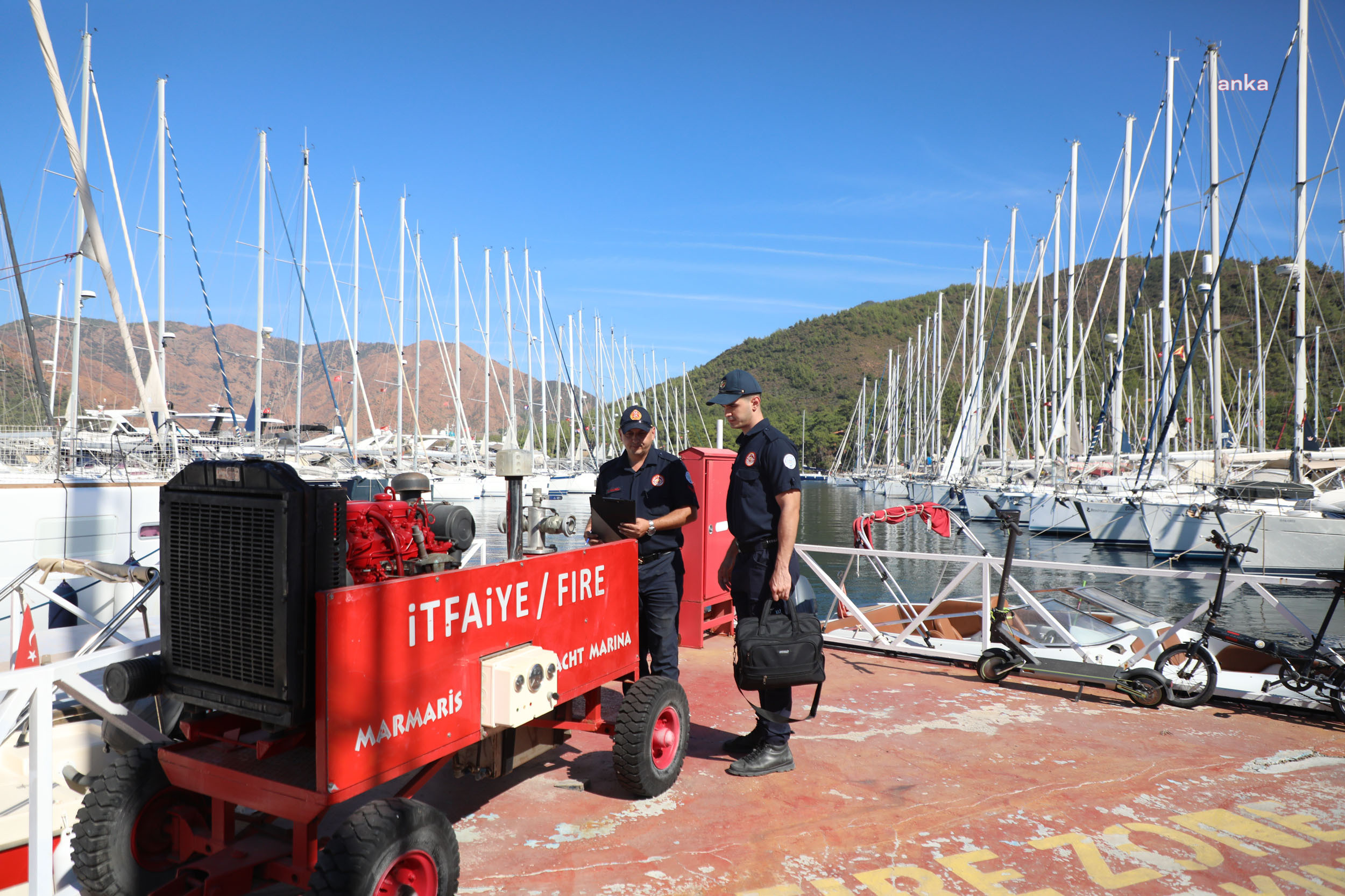 Muğla İtfaiyesi, il genelinde denetimlerini sürdürüyor