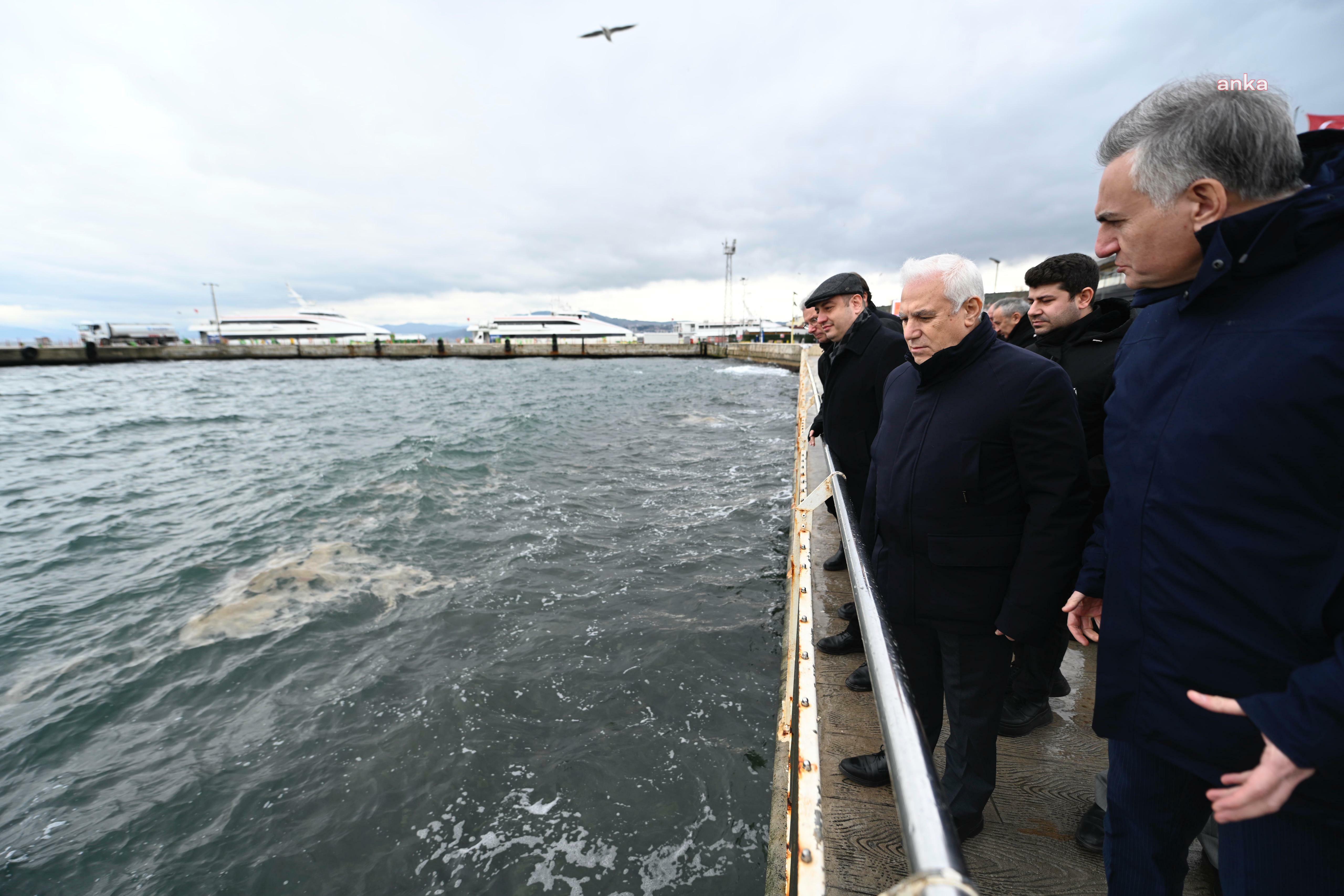 Bursa Büyükşehir Belediye Başkanı Bozbey, Marmara Denizi'nde görülen müsilaj tehdidine dikkat çekti