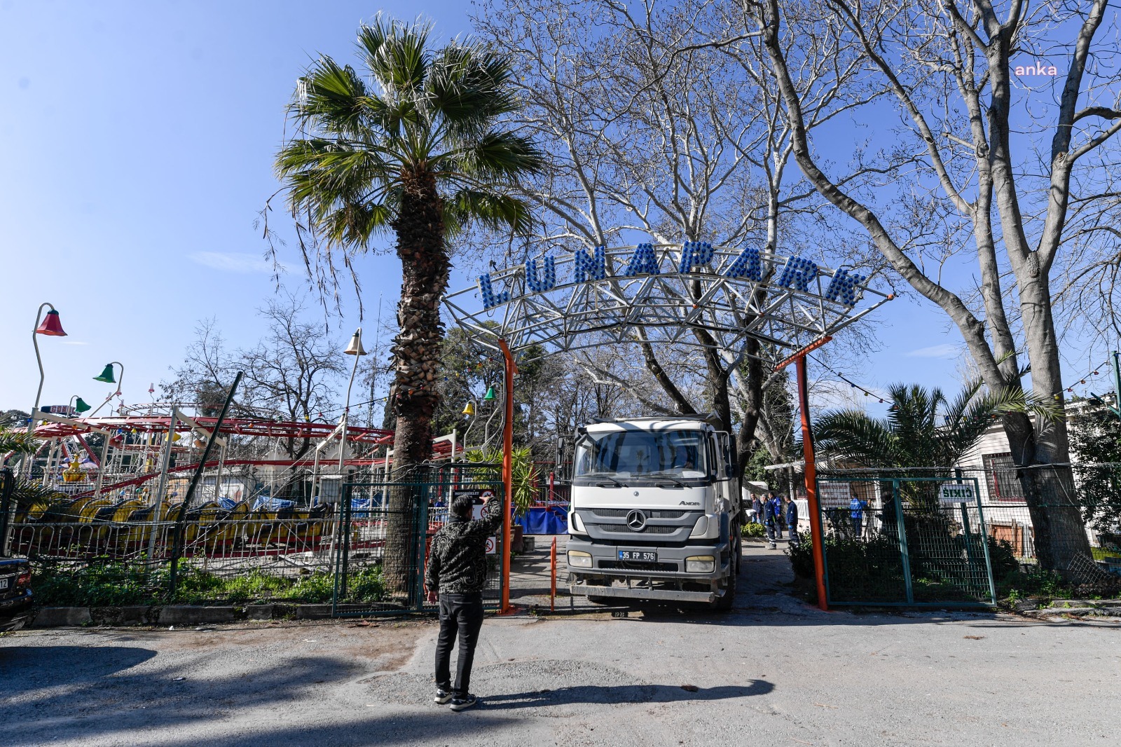 Kültürpark’ta lunaparkın yerine yeşil alan