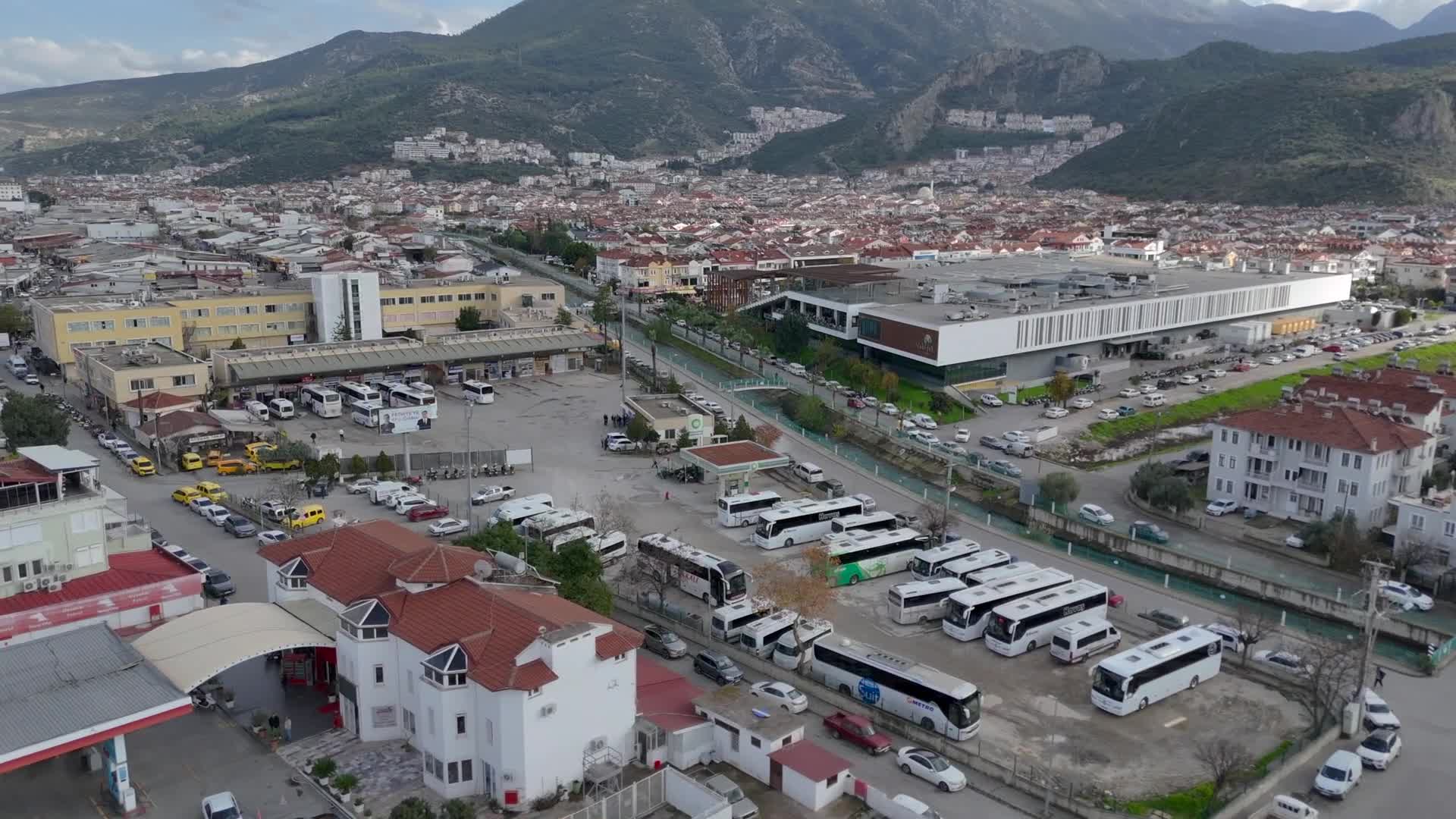 Muğla Büyükşehir Belediyesi'nden Fethiye Şehirlerarası Otobüs Terminali'nde yenileme çalışması