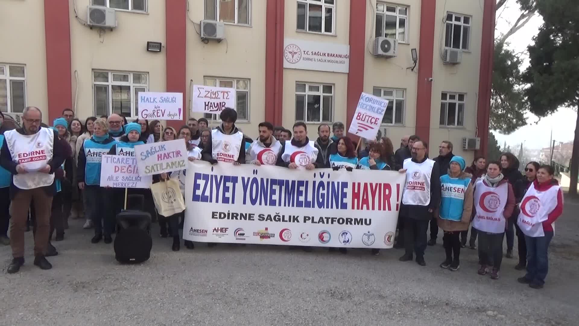 Edirne’de aile hekimleri 5 gün iş bıraktı: “Ağrı kesici ve mide ilaçları yazmamız kısıtlanmaktadır”