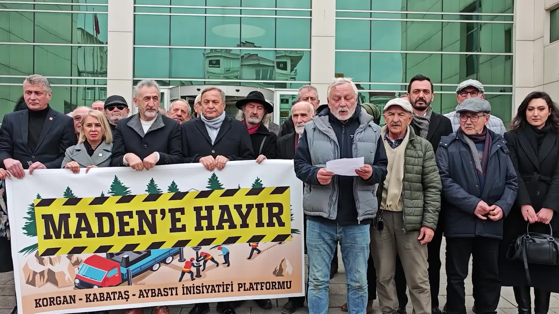 Ordu Korgan Aybastı Kabataş Yaylalarını Koruma Platformu: “Umudumuz, mahkemenin halkın lehine karar vermesi"