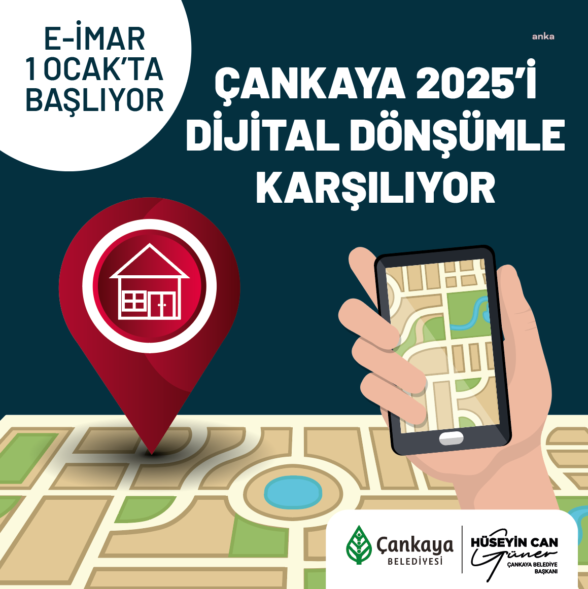 Çankaya, 2025 yılını dijital dönüşümle karşılıyor