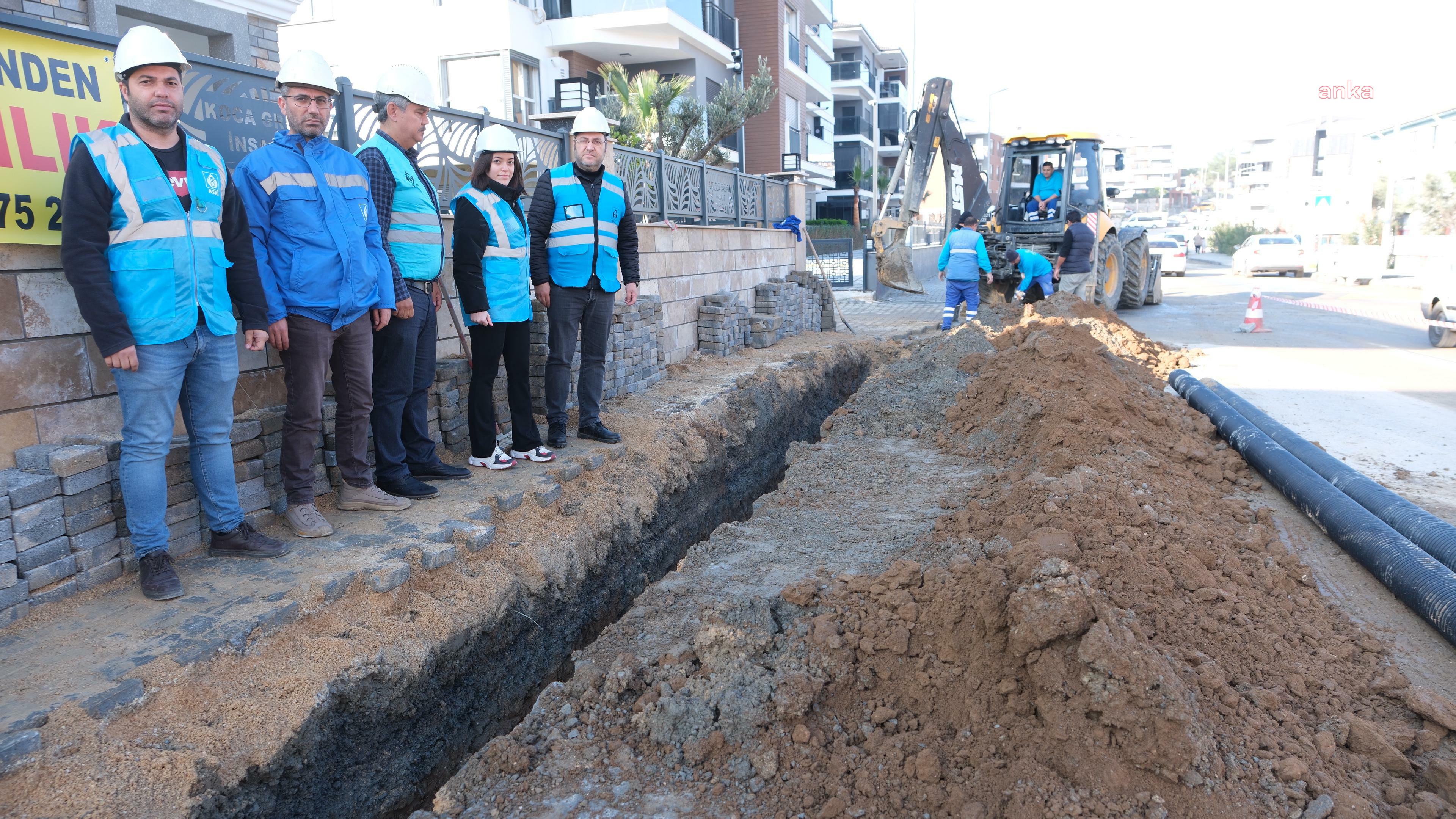 Aydın Büyükşehir Belediyesi ekiplerinden Kuşadası’nda yoğun mesai