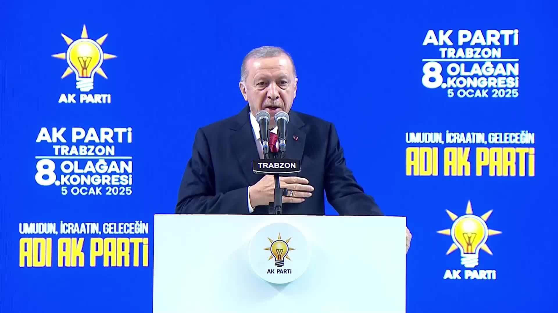 Cumhurbaşkanı Erdoğan: “Çatışmanın, şiddetin, tarihe karıştığı, terörsüz Türkiye hedefimize gönül birliği içinde ulaşacağız” 