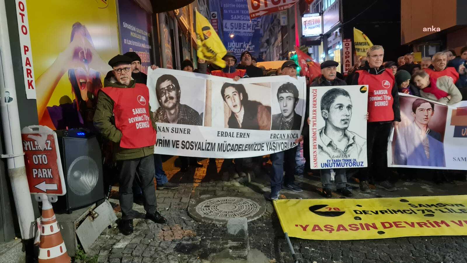 Devrimci 78’liler Derneği Samsun Şubesi: "Darbeciler öldü, Erdal Eren yaşıyor"