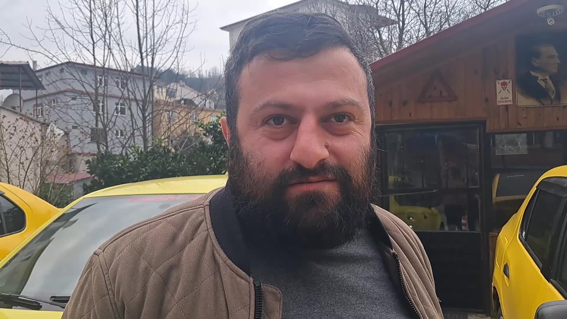 Gürcistan sınırında taksicilik yapan esnaf, artan maliyetlerden yakındı