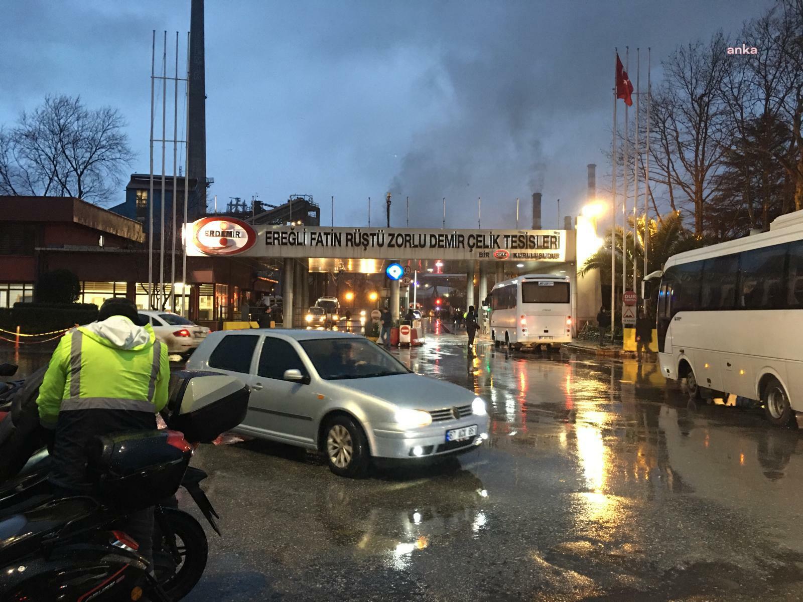 Erdemir Ereğli Demir ve Çelik Fabrikası işçileri: "Hakkımız olanı istiyoruz"