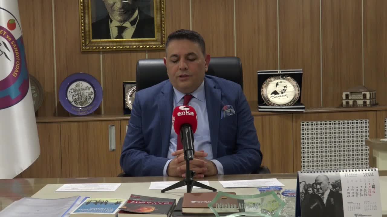 MTSO Başkanı Sadıkoğlu: "2025 yılına umutla bakıyoruz ve umutla girmek istiyoruz"