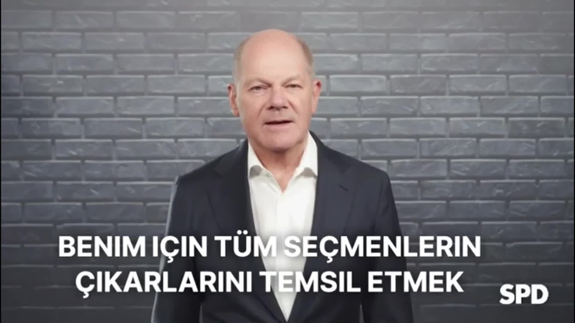 Almanya Başbakanı Olaf Scholz: “Göçmenler Almanya'nın ayrılmaz bir parçasıdır”