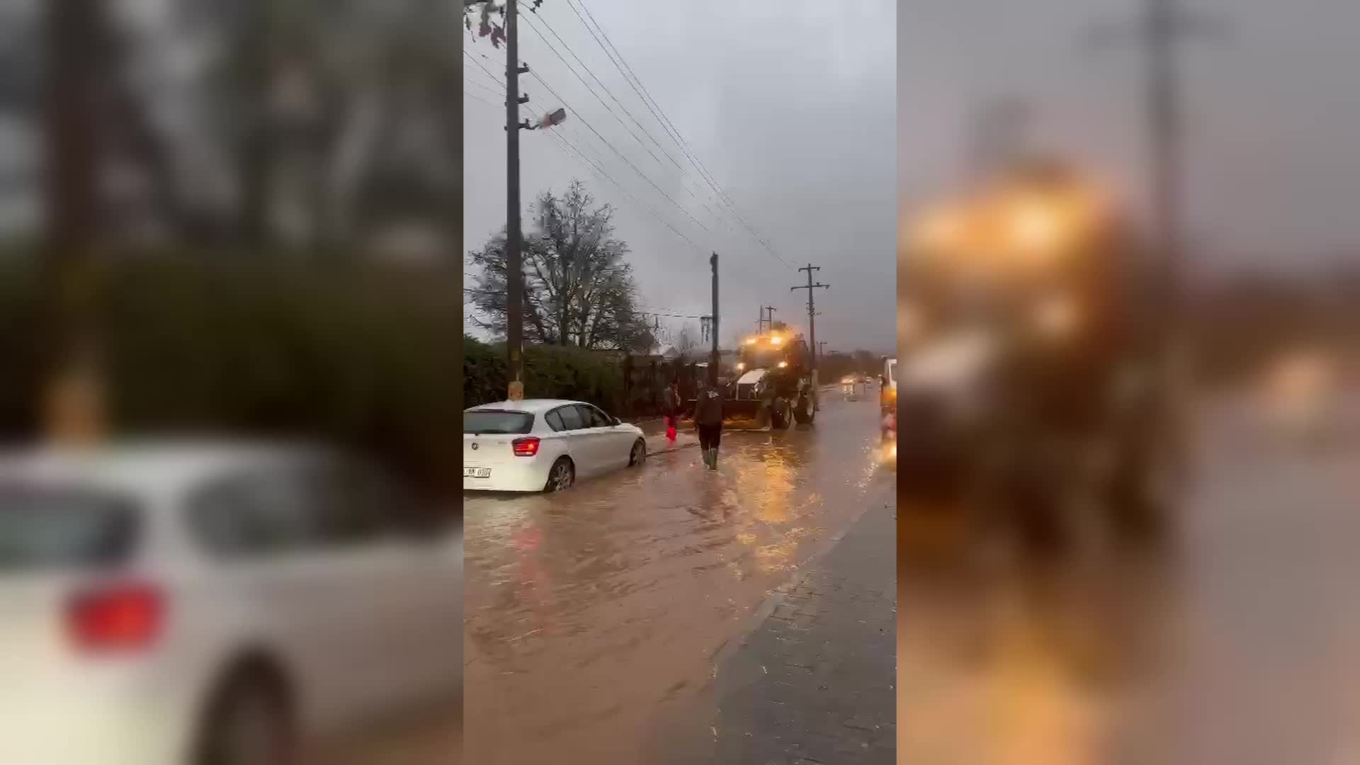 Menteşe Belediyesi ekiplerinden yoğun yağış mesaisi