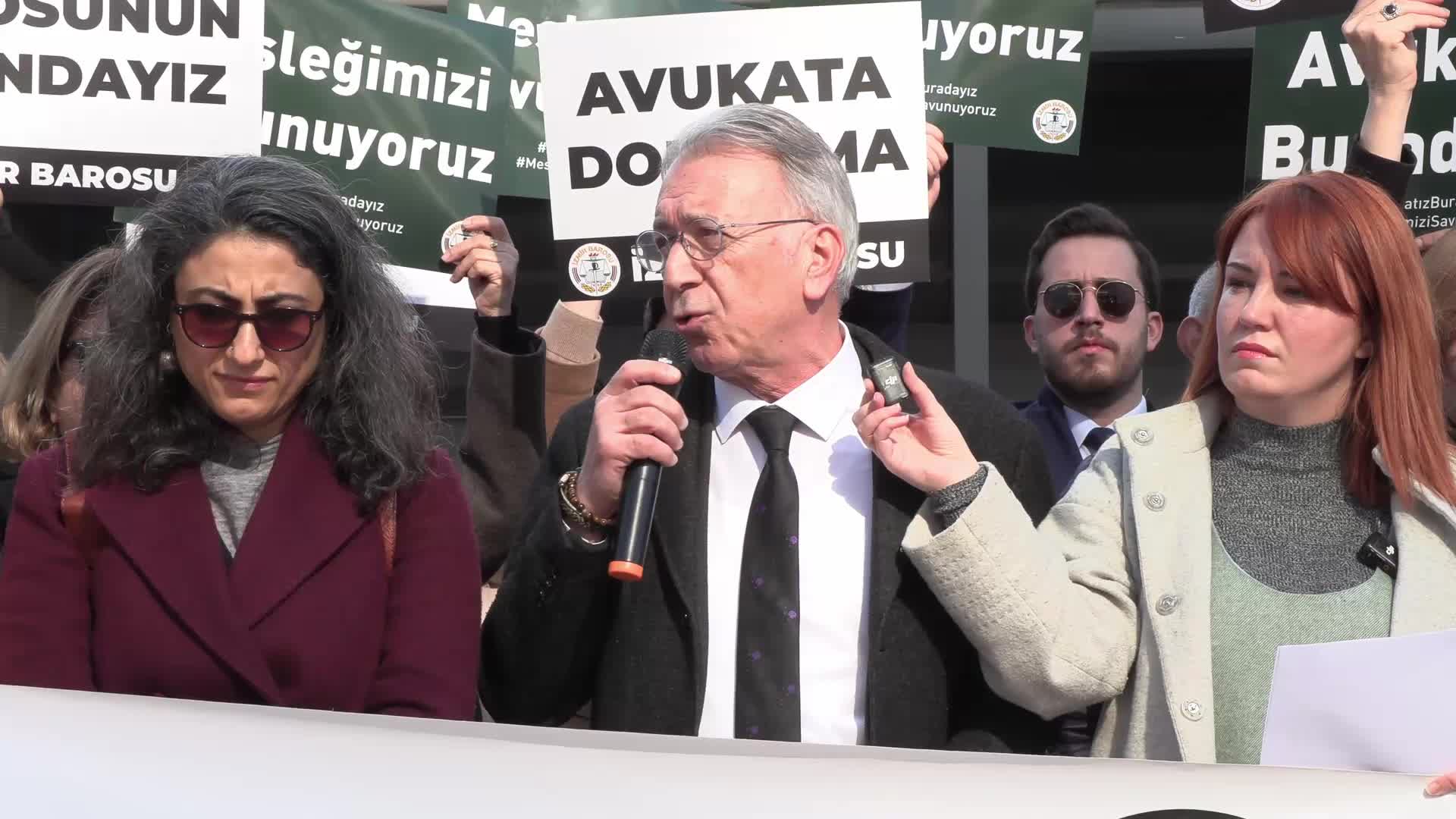 İzmir Barosu 23 Ocak’ı ‘Adalet İçin Mücadele Günü’ ilan etti… İzmir Baro Başkanı Yılmaz: Hak mücadelesinden vazgeçmiyoruz 