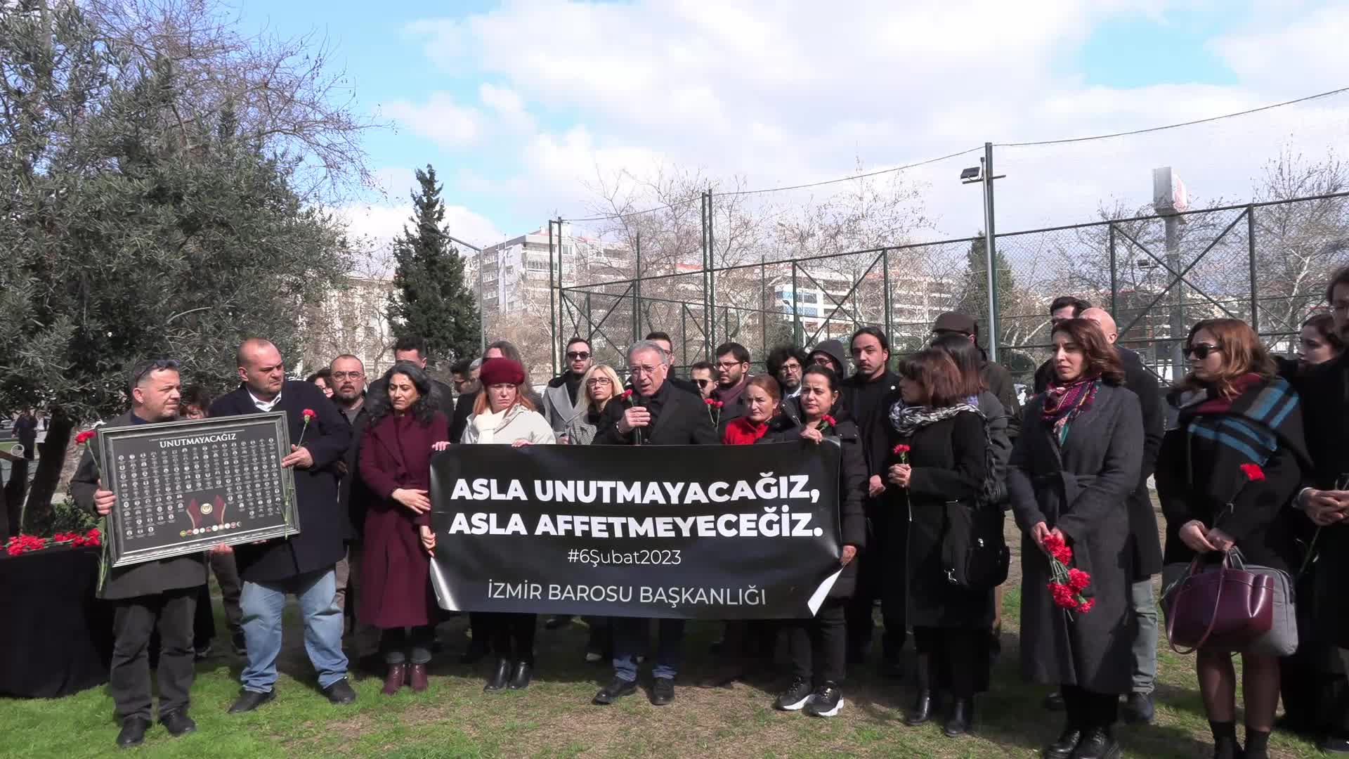 İzmir Barosu Başkanı Yılmaz: “Depremi kader olarak kabul etmiyoruz"