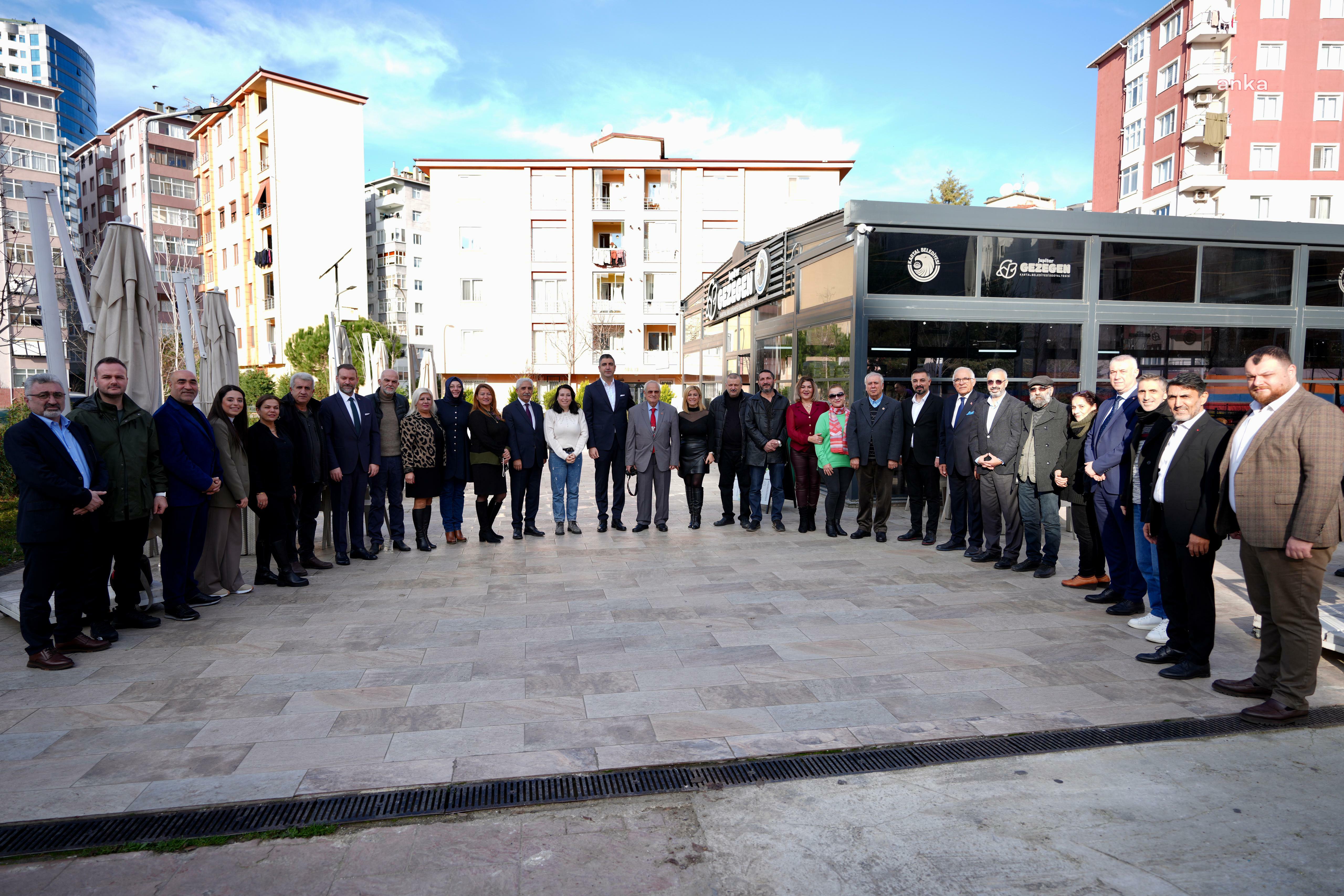 Kartal Belediye Başkanı Gökhan Yüksel, basın mensuplarıyla bir araya geldi 