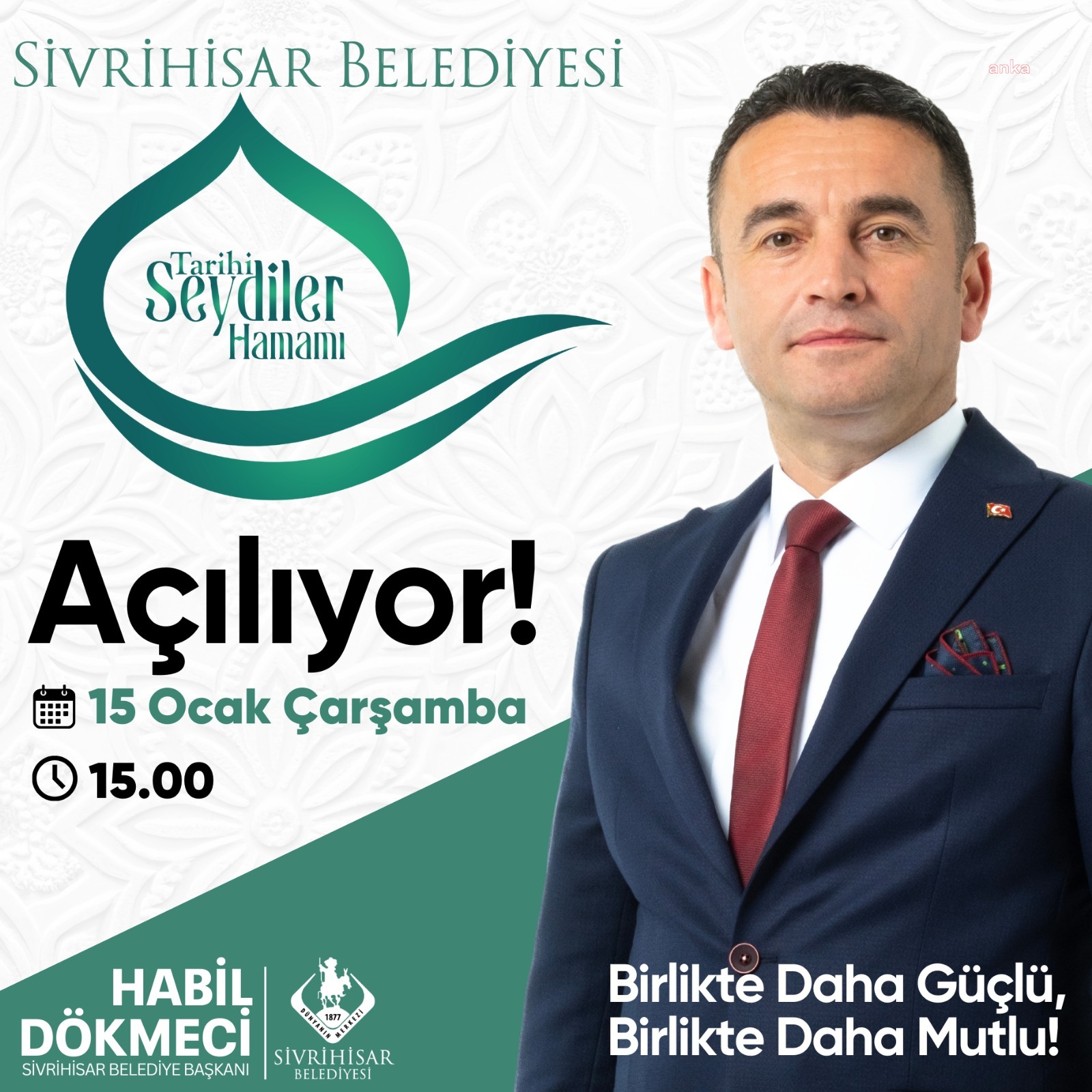 Sivrihisar’da Tarihi Seydiler Hamamı yeniden faaliyete giriyor