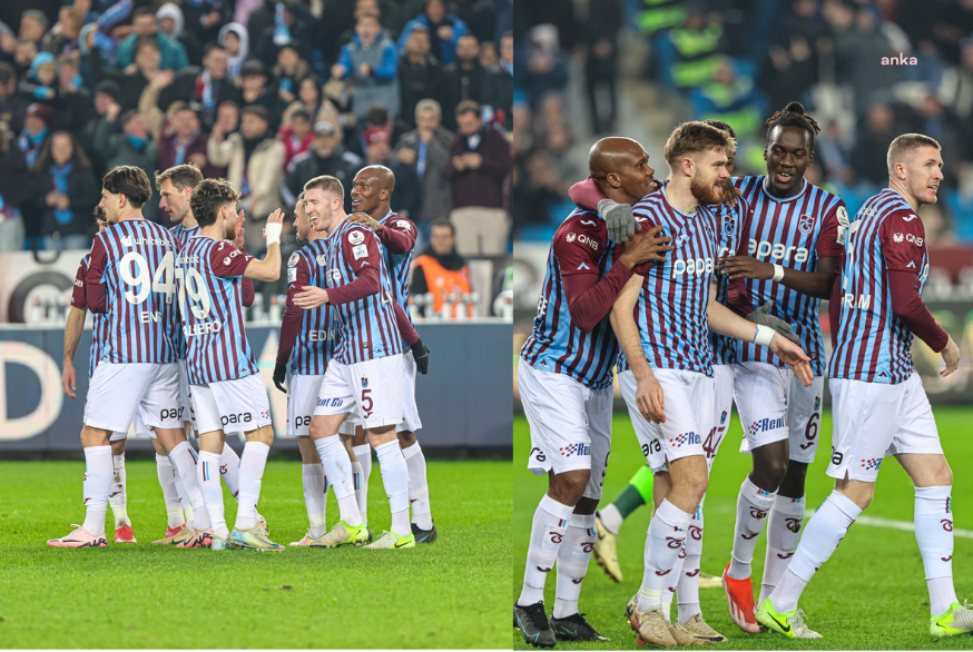 Trabzsonspor evinde Sivasspor'u 4-0 mağlup etti