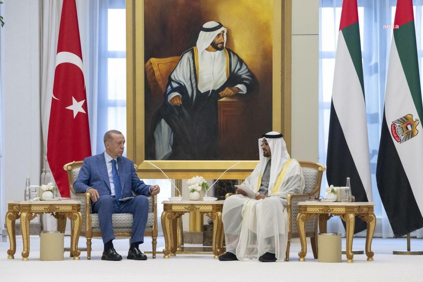 İletişim Başkanlığı: "Cumhurbaşkanı Recep Tayyip Erdoğan ve BAE Devlet Başkanı Şeyh Muhammed Bin Zayed Al Nahyan telefon görüşmesi gerçekleştirdi"