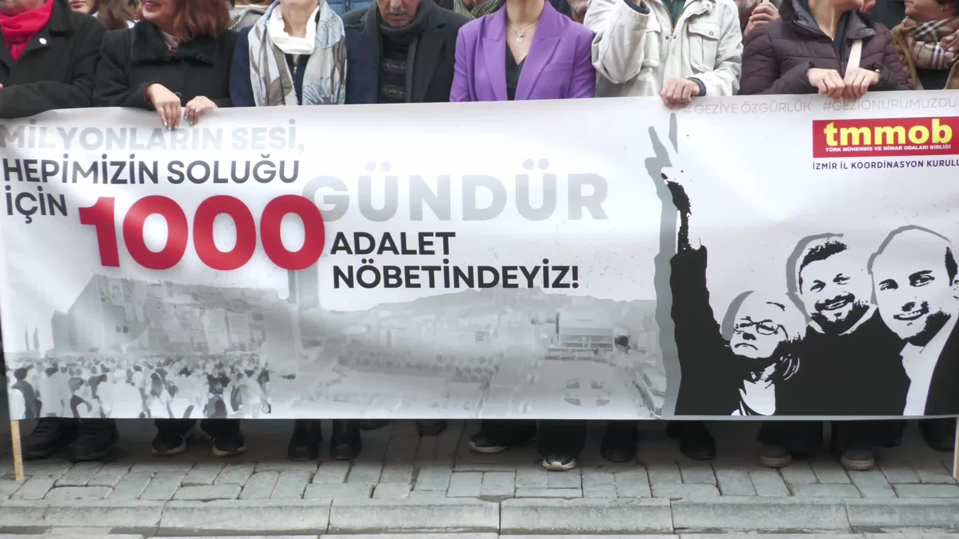 Gezi nöbetinin 1000. gününde TMMOB’den iktidara çağrı: Arkadaşlarımızı derhal serbest bırakın 