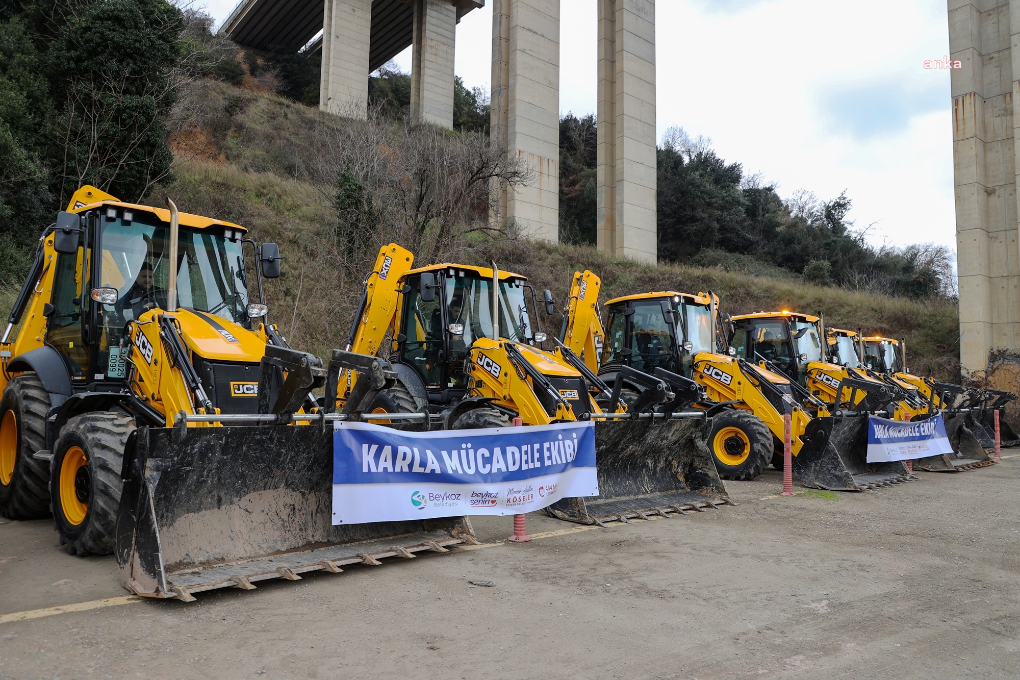 Beykoz Belediyesi, karla mücadeleye hazır