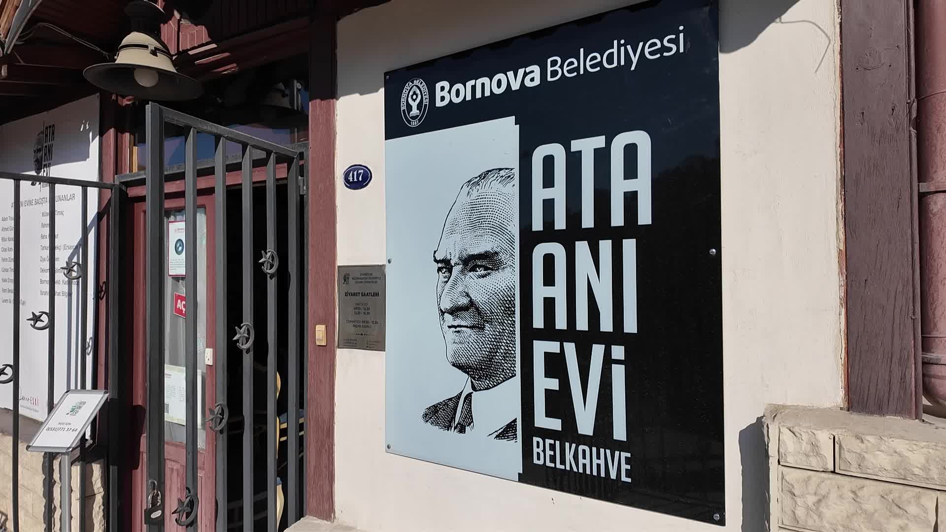 Bornova’da Ata Anı Evi’ne tarihi bağış 