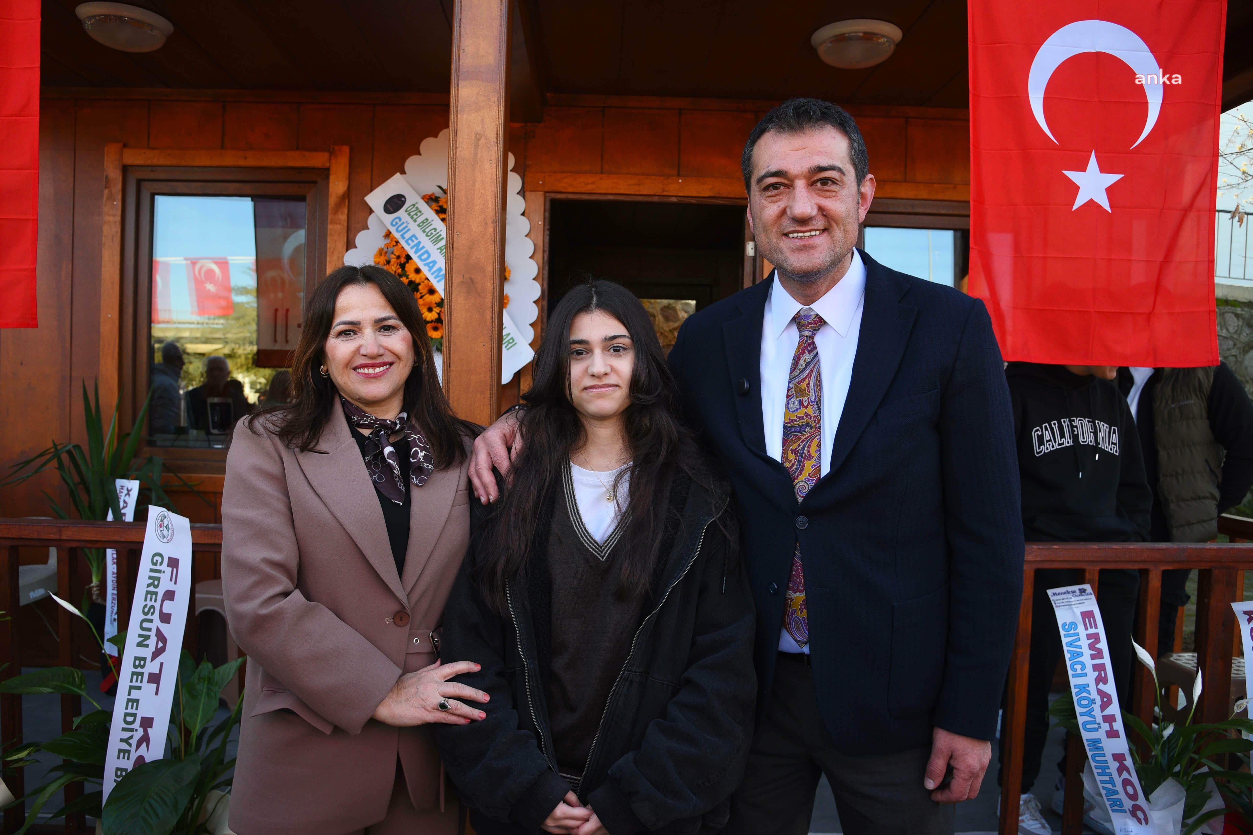 Giresun Belediye Başkanı Köse, Gemilerçekeği Mahallesi'nde Muhtar Evi’nin açılışı yaptı